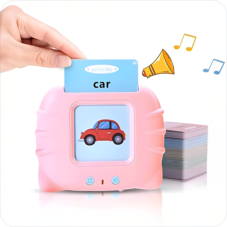 Preschool Learning Toys Early Educational Intelligent Electric Kids Language Card Reader 224