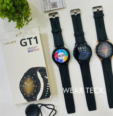 GT1 Round Dial Bluetooth Calling Smart Watch -